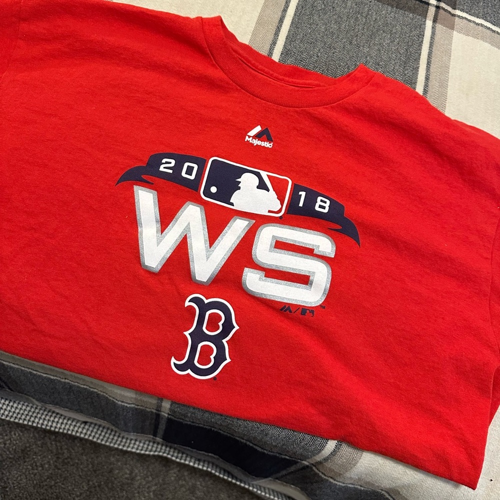Majestic Men’s WS 2018 T-Shirt - Boston Red Sox